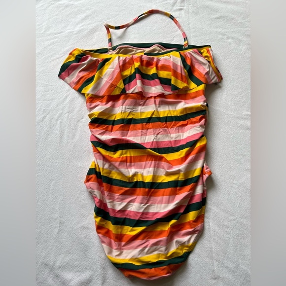 Lime Ricki One Piece Bathing Suit - Picture 7 of 8